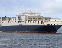 ATLANTIC SEA - 296m [IMO:9670597] Container-/ Ro-Ro Schiff (Container ship) Aufnahme: 2020-08-23 Baujahr: 2016 | DWT: 55738t | Breite: 38m | Tiefgang: 11,5m | Ladekapazität: 3809...