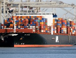 APL CHANGI - 369m [IMO:9631981] Containerschiff (Container ship) Aufnahme: 2016-01-18 Baujahr: 2013 | DWT: 150166t | Breite: 51m | Tiefgang: 14,5m | Ladekapazität: 13892 TEU...