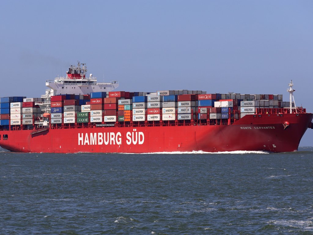 Groß-Containerschiffe - Hamburg Süd