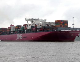 ONE AQUILA - 364m [IMO:9806043] Containerschiff (Container ship) Aufnahme: 2019-05-10 Baujahr: 2018 | DWT: 139500t | Breite: 51m | Tiefgang: 15,8m | Ladekapazität: 14026 TEU...