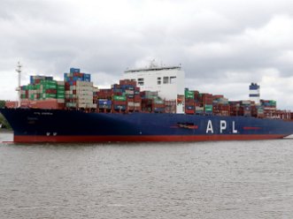 Groß-Containerschiffe - APL American President Lines (gehört zu CMA CGM)