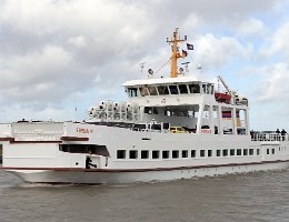 FRISIA VI - 55m [IMO:8827179] Autofähre (Car ferry) Aufnahme: 2020-03-01 Baujahr: 1968 | DWT: 133t | Breite: 10m Maschinenleistung: 1102 KW | Geschwindigkeit: 12 kn