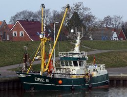 GRE 6 ALBATROS - 18m Fischkutter (Trawler) Aufnahme: 2018-02-17 Baujahr: 2001 | Breite: 5,50m Maschinenleistung: 221 KW