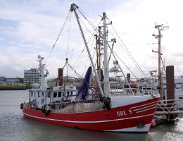 GRE 9 ODIN - 19m Fischkutter (Trawler) Aufnahme: 2020-03-01 Baujahr: 1978 | Breite: 5,21m Maschinenleistung: 221 KW