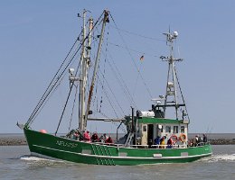 NEU 232 MÖWE - 17m Fischkutter (Trawler) Aufnahme: 2019-06-23 Baujahr: 1980 | Breite: 5,60m | Tiefgang: 1,80m Maschinenleistung: 221 KW