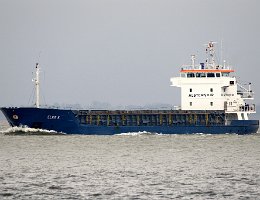 ELKE K - 88m (ex) [IMO:9006332] Frachtschiff (General Cargo) Neuer Name: ELKE Aufnahme: 2018-03-26 Baujahr: 1993 | DWT: 3712t | Breite: 12,80m | Tiefgang: 5,47m...