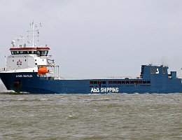 ABIS DUBLIN - 108m (ex) [IMO:9613642] Frachtschiff (General Cargo) Neuer Name: EEMS DUBLIN Aufnahme: 2016-03-21 Baujahr: 2012 | DWT: 6000t | Breite: 16m | Tiefgang: 6,45m...