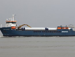 EEMS DUBLIN - 108m (n) [IMO:9613642] Frachtschiff (General Cargo) Ex- Name: ABIS DUBLIN Aufnahme: 2021-05-01 Baujahr: 2012 | DWT: 6000t | Breite: 16m | Tiefgang: 6,45m...