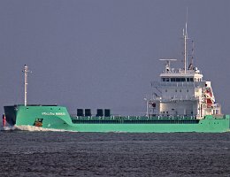 ARKLOW BREEZE - 120m [IMO:9638812] Frachtschiff (General Cargo) Aufnahme: 2015-10-04 Baujahr: 2015 | DWT: 8400t | Breite: 14,99m | Tiefgang: max. 7,19m Maschinenleistung: 2660 KW |...
