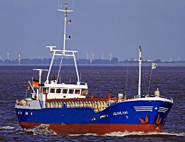HELGOLAND - 46m [IMO:6417657] Frachtschiff (General Cargo) Neuaufnahme: 2015-07-16 Baujahr: 1964 | DWT: 485t | Breite: 7,50m | Tiefgang: max. 2,85m Maschinenleistung: 213 KW |...