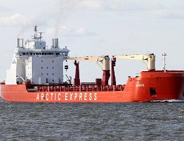 TALNAKH - 170m [IMO:9404039] Frachtschiff (General Cargo) Aufnahme: 2014-08-05 Baujahr: 2008 | DWT: 18095t | Breite: 26,45m | Tiefgang: max. 10,00m Maschinenleistung: 12560 KW...