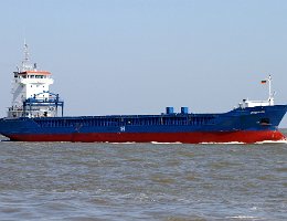 EMSMOON - 112m (ex) [IMO:9213894] Frachtschiff (General Cargo) Neuer Name: SANDOE Neuaufnahme: 2019-04-16 (2016-03-19) Baujahr: 2000 | DWT: 6334t | Breite: 15m | Tiefgang: max....
