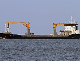 BEAUFORTE - 118m [IMO:9532812] Frachtschiff (General Cargo) Aufnahme: 2014-08-03 Baujahr: 2011 | DWT: 8273t | Breite: 16,13m | Tiefgang: max. 7,21m Maschinenleistung: 3092 KW |...