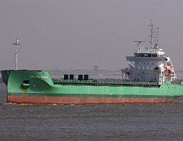 ARKLOW BEACH - 120m [IMO:9638783] Frachtschiff (General Cargo) Aufnahme: 2017-03-16 Baujahr: 2014 | DWT: 8660t | Breite: 14,99m | Tiefgang: max. 7,19m Maschinenleistung: 2660 KW |...