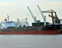 ILENAO - 188m [IMO:9524683] Massengutfrachter (Bulk Carrier) Aufnahme: 2019-10-30 Baujahr: 2013 | DWT: 55442t | Breite: 32m