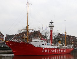 AMRUMSBANK - 52m Museumsschiff/ Feuerschiff Aufnahme: 2017-02-12 Baujahr: 1914 | Breite: 8,10m | Tiefgang: max. 4,25m Bauwerft: Meyer Werft