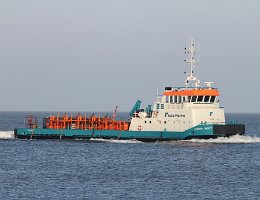 COASTAL LIBERTY - 43m [IMO:9186077] Versorgungsschiff (Offshore Supply Ship) Aufnahme: 2013-12-30 Baujahr: 1997 | DWT: 233t | Breite: 9m | Tiefgang: 1,60m Maschinenleistung: 1071 KW...