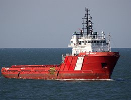 VOS POWER - 75m (+) [IMO:9273911] Versorgungsschiff (Offshore Supply Ship) Aufnahme: 2020-09-18 (+) (verschrottet/scrapped 2020) Baujahr: 2006 | DWT: 3859t | Breite: 18m...