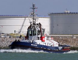 BEAGLE - 24m [IMO:9816359] Hafenschlepper (Tug) Neuaufnahme: 2020-03-12 (2019-04-10|2018-05-06) Baujahr: 2018 | Bullard pull: 70t | Breite: 12m | Tiefgang: 6,45m