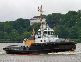 MICHEL- 29m [IMO:9689081] Hafenschlepper (Tug) Aufnahme: 2017-07-02 Baujahr: 2014 | Bollard pull: 80t | Breite: 14m | Tiefgang: 5,50m Maschinenleistung: 5050 KW |...