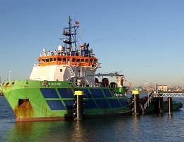 BOKA ALPINE - 75m (n) [IMO:9344784] Offshoreschlepper (Tug) Ex-Name: FAIRMOUNT ALPINE Aufnahme: 2016-02-17 Baujahr: 2006 | Bollard pull: 205t | Breite: 18m | Tiefgang: 6,8m...