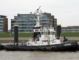 BERNE - 28m (ex) [IMO:8500422] Hafenschlepper (Tug) Neuer Name: VB Berne Aufnahme: 2015-03-28 Baujahr: 1985 | Bollard pull: 30,5t | Breite: 9m | Tiefgang: 4,65m