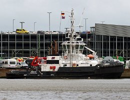 GEESTE - 28m (ex) [IMO:9454307] Hafenschlepper (Tug) Neuer Name: VB GEESTE Aufnahme: 2017-04-10 Baujahr: 2010 | Bollard pull: 90t | Breite: 12m Maschinenleistung: 5304 KW