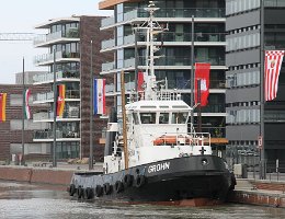 GROHN - 29m (ex) [IMO:8223048] Hafenschlepper (Tug) Aufnahme: 2014-04-12 Aktueller Name: BJONN Baujahr: 1983 | Bollard pull: 27t | Breite: 9m | Tiefgang: 3,50m...