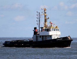CYKLOP - 29m [IMO:6605448] Schlepper (Tug) Aufnahme: 2015-07-15 Baujahr: 1966 | Bollard pull: 22t | Breite: 8m | Tiefgang: 3,25m Maschinenleistung: 1214 KW