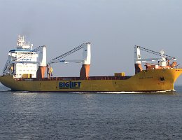 HAPPY DELTA - 157m [IMO:9551935] Schwerlastschiff (Heavy Load Vessel) Aufnahme: 2015-10-04 Baujahr: 2010 | DWT: 18276t | Breite: 26m | Tiefgang: 7,0m Maschinenleistung: 8400 KW |...