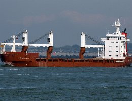 EUROGRACHT - 136m [IMO:9086253] Schwerlastschiff (Heavy Load Vessel) Aufnahme: 2019-05-22 Baujahr: 1995 | DWT: 12754t | Breite: 19m | Tiefgang: 8,52m | Kräne: 3 x 60t...