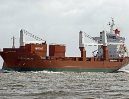 SLUISGRACHT- 172m [IMO:9202522] Schwerlastschiff (Heavy Load Vessel) Aufnahme: 2017-04-13 Baujahr: 2001 | DWT: 21250t | Breite: 26m | Tiefgang: 10,60m Maschinenleistung: 1217 KW...