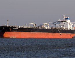 AFRODITI - 274m [IMO:9452880] Rohöltanker (Crude Oil Tanker) Aufnahme: 2018-02-07 Baujahr: 2011 | DWT: 166164t | Breite: 50m