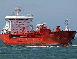 ADFINES STAR - 162m [IMO:9580974] Tanker (Oil/Chemical Tanker) Aufnahme: 2016-07-15 Baujahr: 2011 | DWT: 16500t | Breite: 23,00m | Tiefgang: max. 9,00m Maschinenleistung: 6300 KW |...
