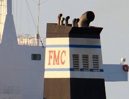 FMC FMC - Foremost Maritime Corporation amerikanische Reederei mit Sitz in New York Foto: QING MAY [IMO:9492220]
