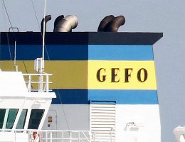 GEFO GEFO Shipping Group deutsche Reederei mit Sitz in Hamburg Foto: TRAVIATA [IMO:9684122]