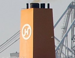 Hanjin Hanjin Shipping Co., Ltd. (insolvent) südkoreanische Reederei mit Sitz in Seoul seit: 1997 Foto: HANJIN GREEN EARTH [IMO:9503732]