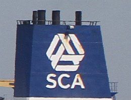 SCA SCA schwedische Reederei mit Sitz in Sundsvall Foto: OBBOLA [IMO:9087350]