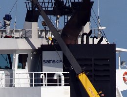SAMSKIP Samskip niederländische Reederei mit Sitz in Rotterdam Foto: SAMSKIP INNOVATOR [IMO:9436214]